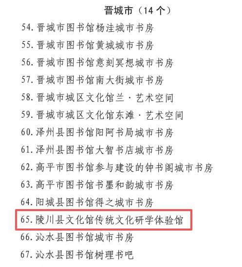 官宣！陵川这家“宝藏”空间，入选省级典型案例！快来打卡~