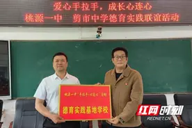 桃源一中开展2024年“同在一片蓝天下”德育实践活动图片