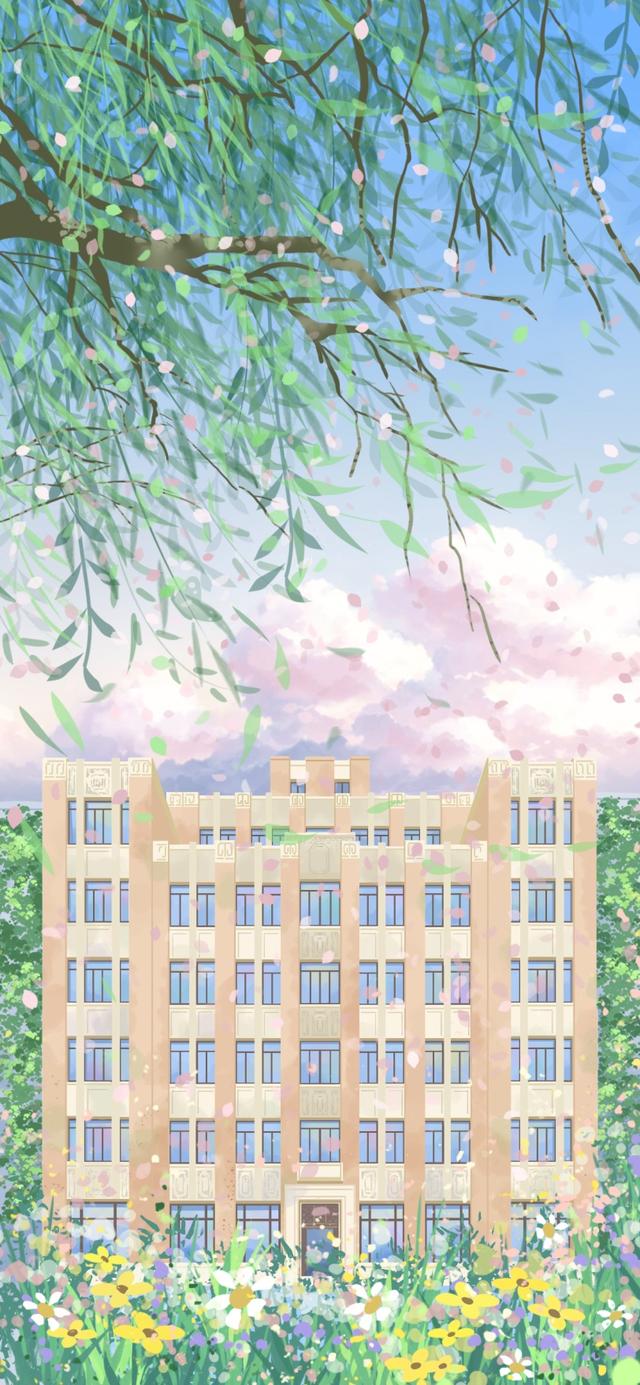 手绘壁纸来一波！以绘画定格洛克·外滩源百年建筑风华