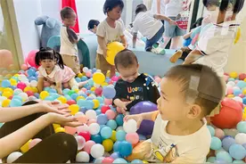 上城望江普惠托育园开设了12至24月龄的托小班图片