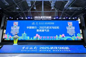 官方赞助商！新华保险受邀出席2025武汉马拉松新闻通气会图片