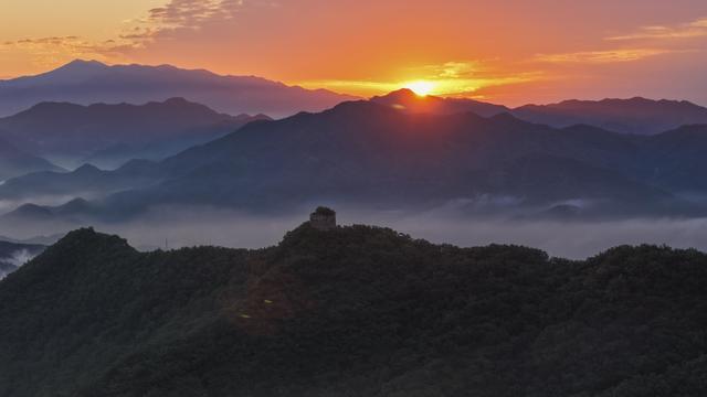 河北迁西：云涌榆木岭，长城美如画