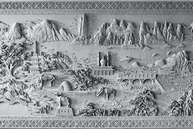 【陇上非遗】临夏砖雕：青砖上盛开的花朵图片