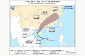 台风“蝴蝶”已登陆！确认波及浙江图片