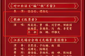 王昶名字上了春晚节目单！他和陈奕迅及多名国家队队员合唱《孤勇者》图片