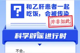 和乙肝患者一起吃饭会被传染吗？图片