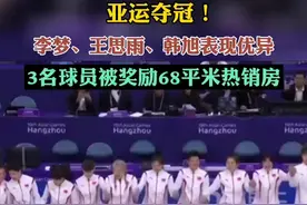亚运夺冠！四川女篮奖励3名球员各一套68平米热销房：李梦、王思雨、韩旭表现优异图片