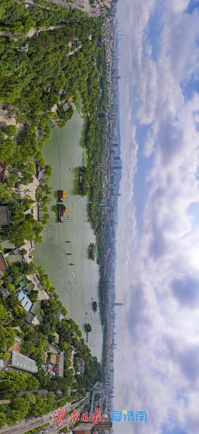 一年四季 泉在济南丨秋雨初歇，大明湖畔画中游