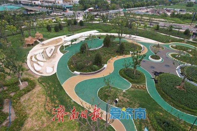 项目强省会｜生态休闲再升级，济南东站片区绿地公园向市民开放
