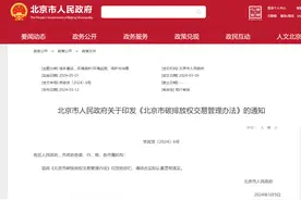 北京市政府印发《北京市碳排放权交易管理办法》，5月1日起施行图片