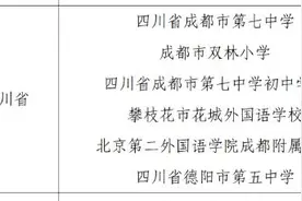 教育部公布中小学人工智能教育基地名单，四川这6所学校上榜图片