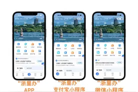 “浙里办”全新升级 界面布局、办事分类更一目了然图片