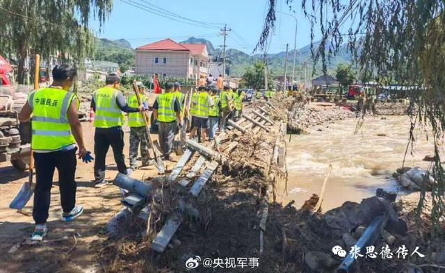 致敬！北京11000多名民兵投入防汛救灾