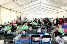 跑步还是吃自助餐？哈尔滨马拉松“流水席”出圈图片