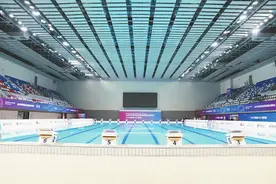 2025年世界运动会巡回赛（成都站）比赛场地改造完成 “能租不买”体现节约办会理念图片