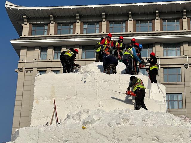 延吉又增一处文旅打卡地 12米高网红雪人即将亮相