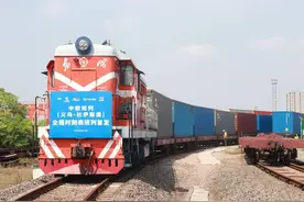 长三角首趟！境内外全程时刻表中欧班列“义乌——杜伊斯堡”开行图片