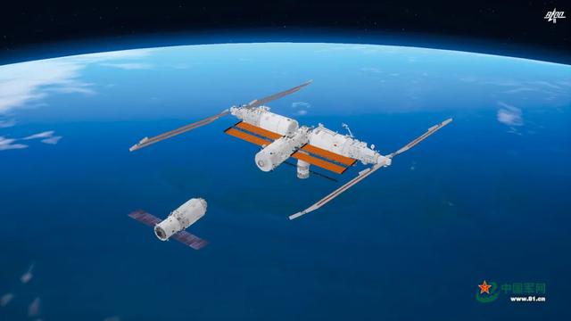 “天舟”接力 九渡星河