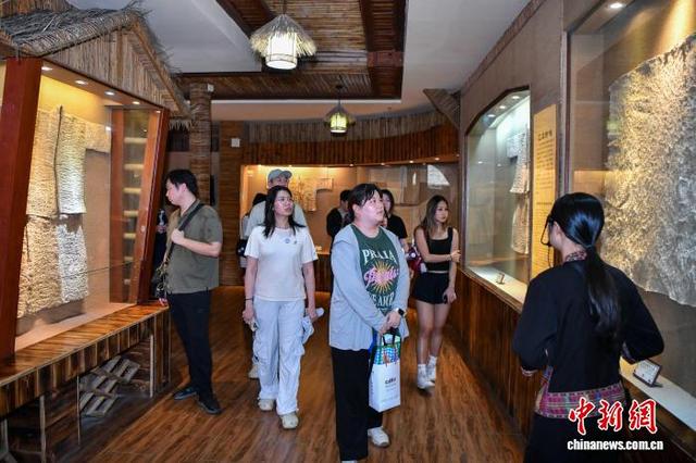 海外华裔大学生沉浸式体验黎苗文化