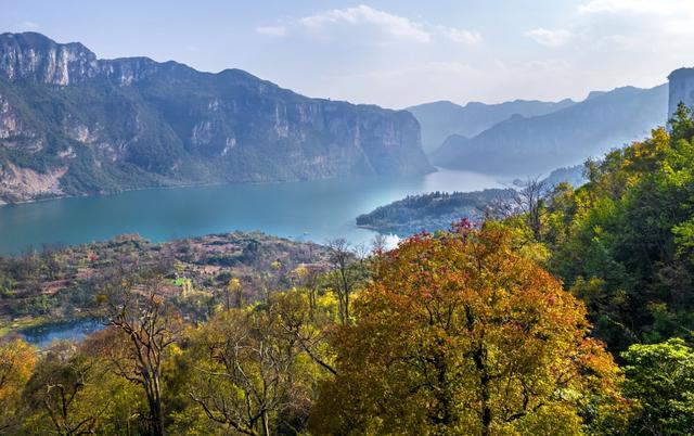 天眼影像｜黔西：乌江上游 冬景如画