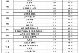 10月16日起，潍坊城区公交车运行调整为冬季时间图片