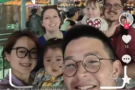 “被一亿人围观的美国家庭”来上海奔现，中国家庭带他们游览了这些地方图片