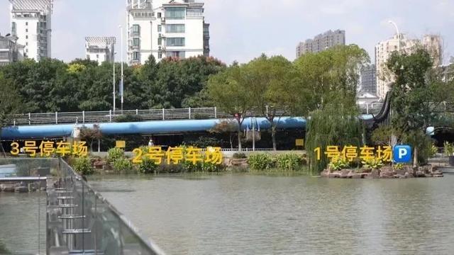 喂？我在大桥下遛娃……