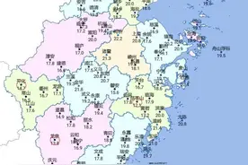 晴雨相间 浙江未来10天天气太复杂图片