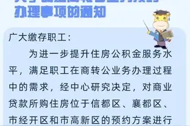 事关公积金，邢台最新调整！图片
