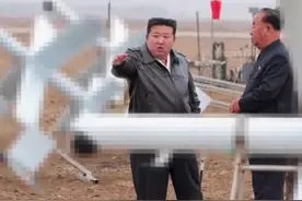 金正恩指导自爆式无人机性能测试图片