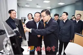 刘强调研济南国际医学中心建设时强调：科学谋划优化布局 打造医疗健康创新高地图片