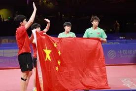 （杭州亚运会）乒乓球——混合双打决赛：中国队包揽冠亚军(3)图片