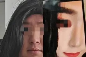 彪形大汉买假发、高跟鞋、丝袜扮美女，网骗7人几十万！小伙奔现后当场报警图片