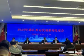 2023年珠江水系货运量达15.01亿吨，同比增7.9%图片