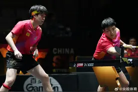 王楚钦/梁靖崑晋级WTT中国大满贯男双四强图片