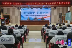 家校携手，共育未来 宜宾江安东城小学召开家长委员会成立大会图片