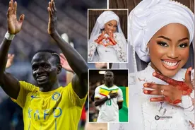 马内2019年曾拒绝母亲叔叔提议娶14岁女孩，如今新婚妻子19岁图片