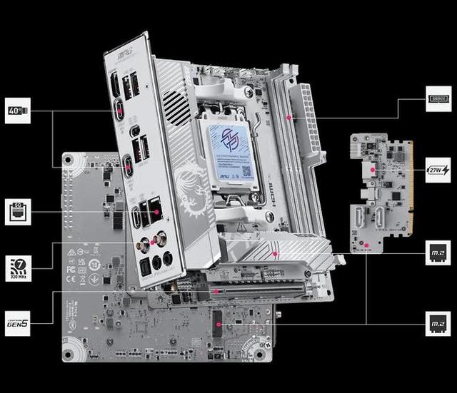 微星推出 MPG X870I EDGE TI EVO WIFI 主板