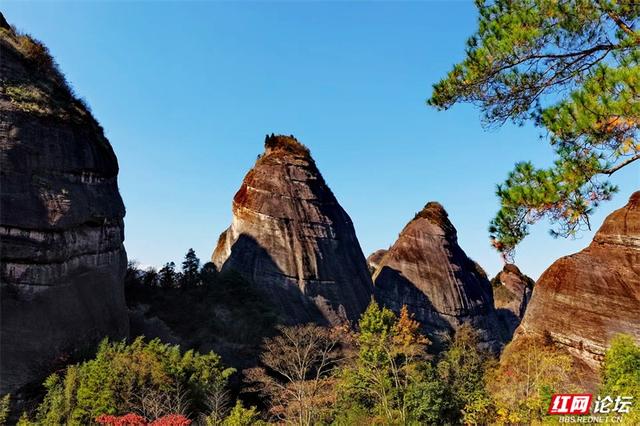 岁暖时刻丨脚踩亿年岩石，眼收峰林倒影，这才是山水正确打开方式