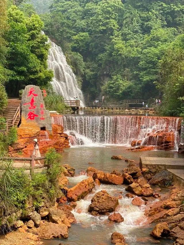 溪降天花板！广安这个地方好多重庆游客哟
