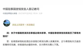 演员星星在泰缅边境失联，驻泰国使馆：全力查找当事人下落图片