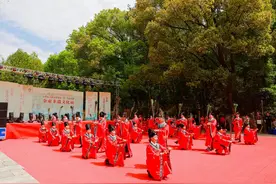 曹宅大佛寺举行“三月三”传统文化节活动图片