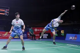 （体育）羽毛球——韩国公开赛：何济霆/任翔宇晋级男双八强图片