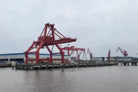 新建码头！助力沪东中华LNG船建造提速图片