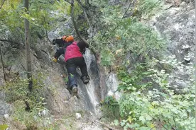 一家四口爬野山迷路被困 消防员两度进山15小时成功救援图片