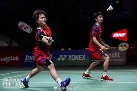 印尼羽毛球公开赛 王昶梁伟铿夺得男双冠军图片