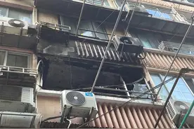 上海长宁一住宅发生火灾后波及邻居和租客，房屋损失谁来赔偿？图片