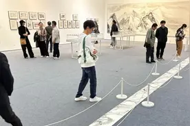 观察世界，观照自我，尘与镜——方勇山水画作品展在上海大学上海美术学院落幕图片