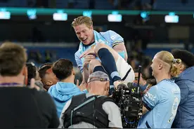 体坛联播｜王楚钦晋级男单16强，德布劳内曼城主场谢幕图片