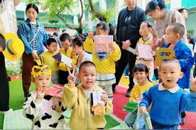 趣味十足 大兴路幼儿园秋收运动会精彩开幕图片